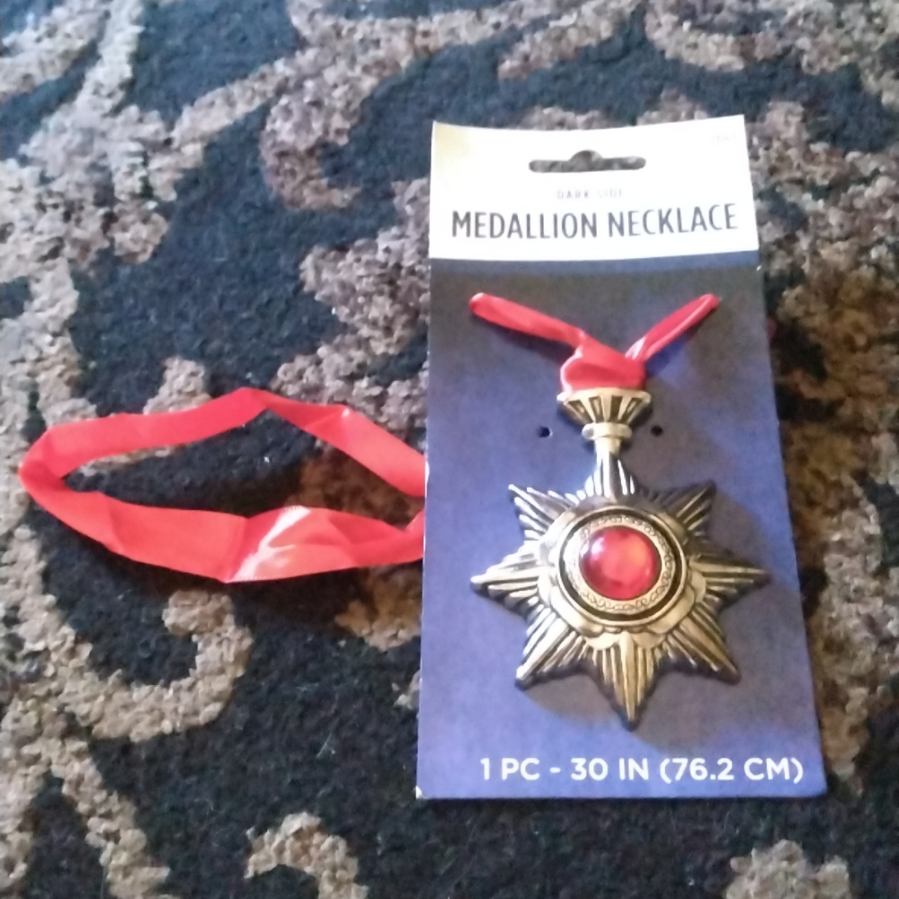 Dark Side Medallion Necklace